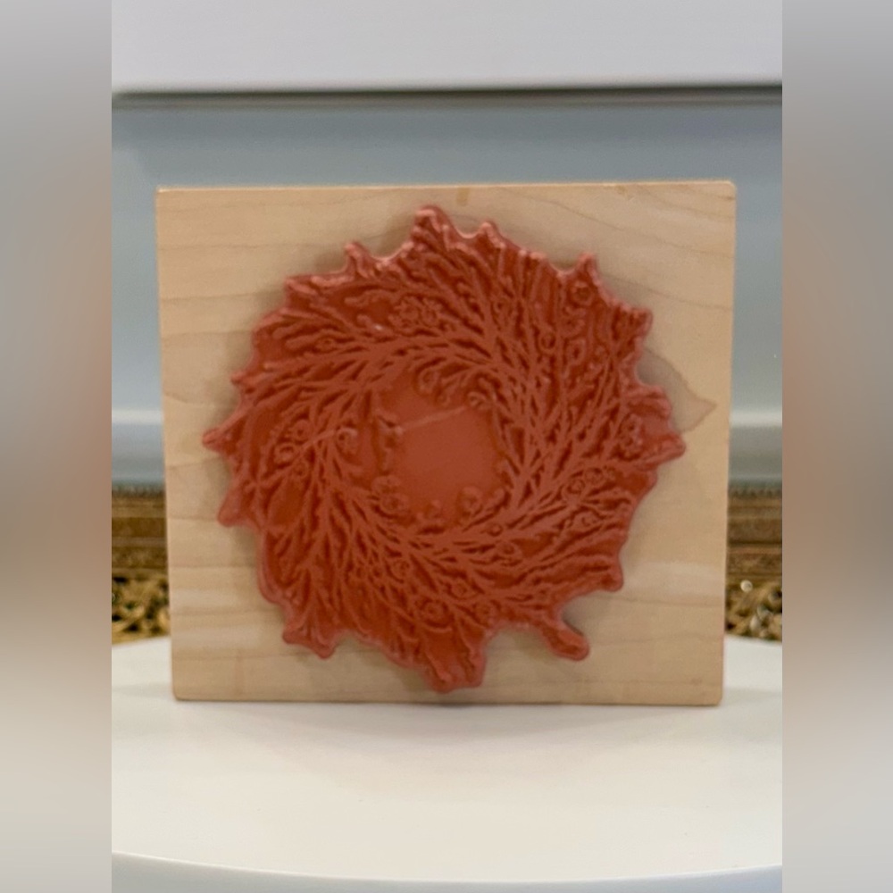 VTG 90s Branch & Berry Wood/Rubber Stamp - NWOT, M/L - Picture 3 of 8